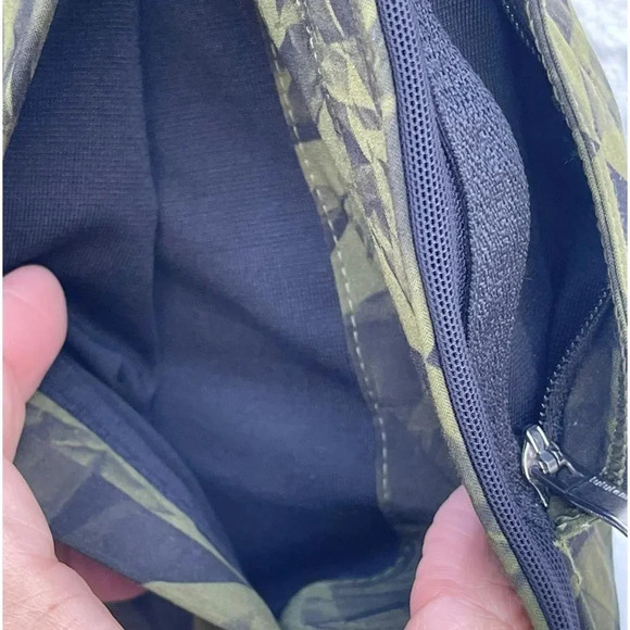 Lulu Lemon Mens Athletica Pace Breaker Lined Geometric Short Green Sz Medium - Picture 14 of 16